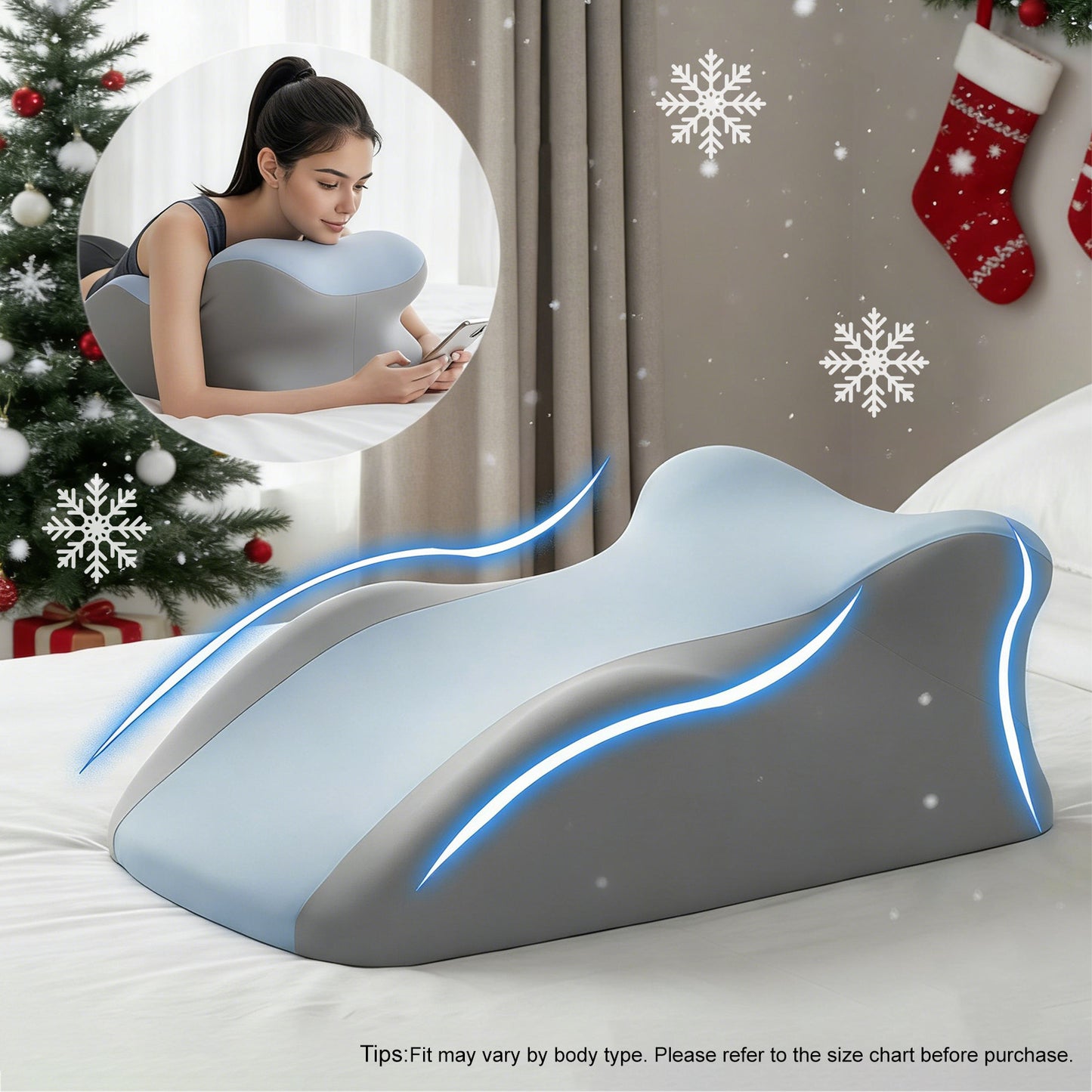 Ergonomic Memory Sponge Support Pillow – The Perfect Pillow for Intimate Moments