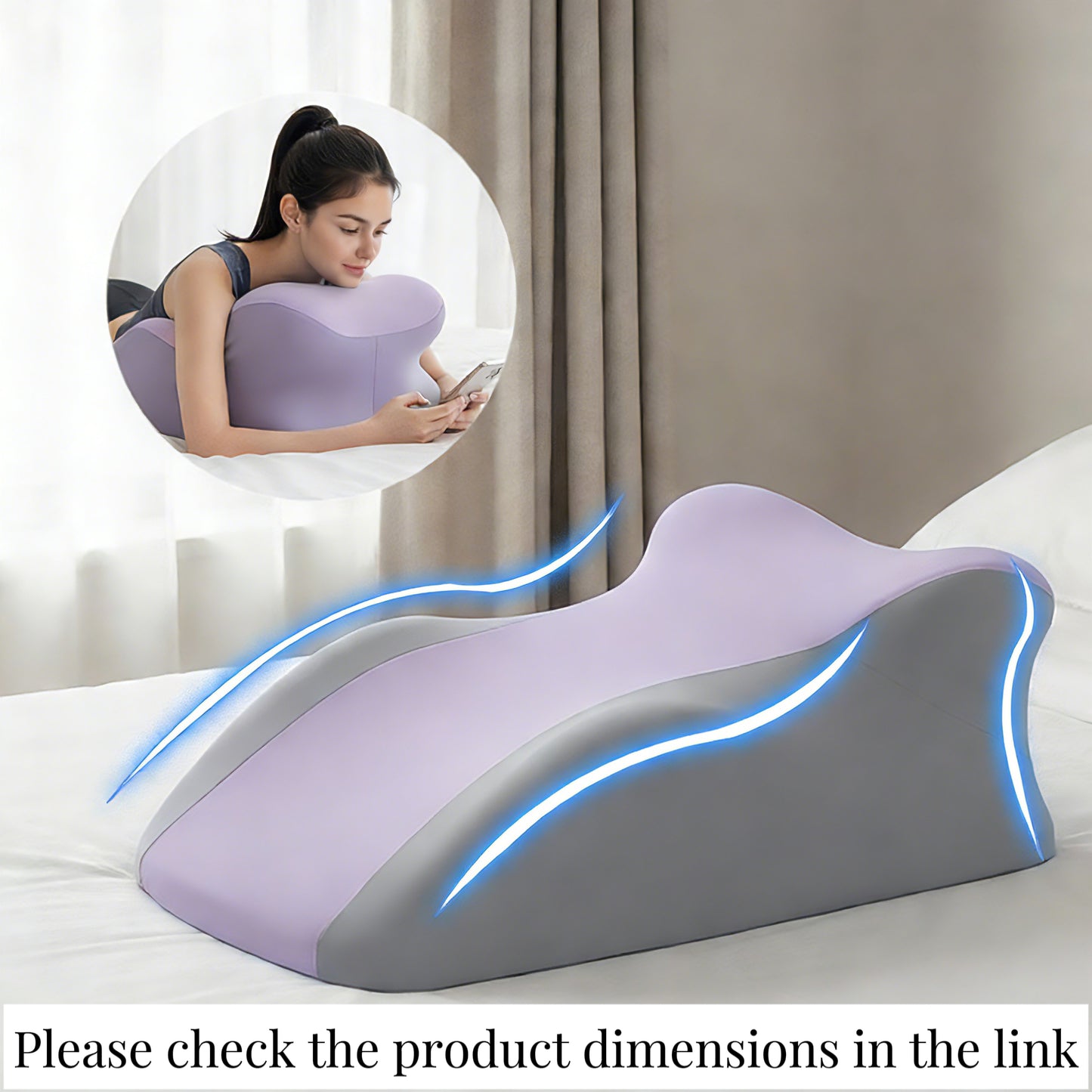 Ergonomic Memory Sponge Support Pillow – The Perfect Pillow for Intimate Moments