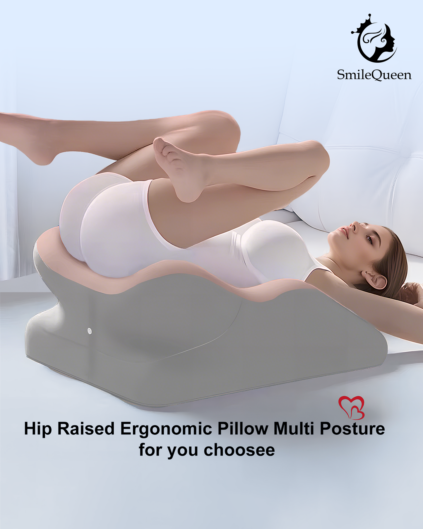 Ergonomic Memory Sponge Support Pillow – The Perfect Pillow for Intimate Moments