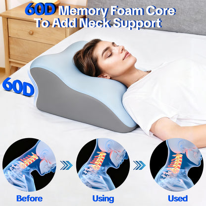 Ergonomic Memory Sponge Support Pillow – The Perfect Pillow for Intimate Moments