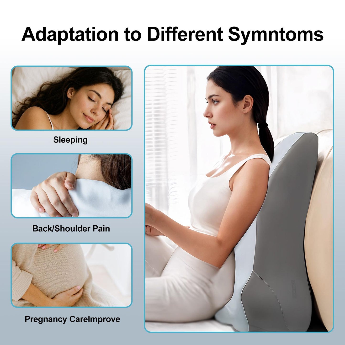 Ergonomic Memory Sponge Support Pillow – The Perfect Pillow for Intimate Moments
